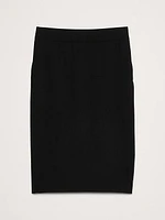 Siena Wool Pencil Skirt