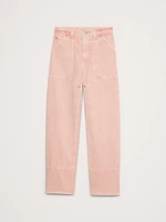 High-Rise Straight Cargo Jean