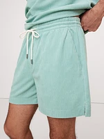 5" Ribbed Terry Short