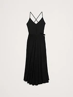 Cross-Back Jersey Maxi Dress