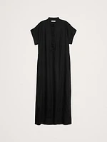 Linen Kaftan Maxi Dress