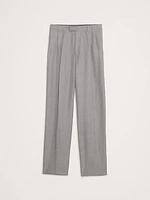 Tencel™-Linen Wide-Leg Suit Pant