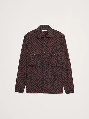 The White Lotus Poplin 2-Pocket Shirt
