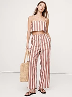 Cotton Poplin Cropped Cami