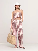 Cotton Poplin Cropped Cami