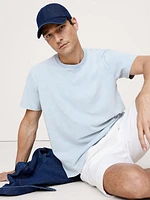 Sun-Faded Cotton Crew-Neck T-Shirt