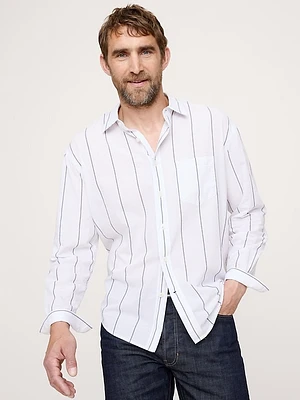Relaxed-Fit Summerweight Cotton Shirt