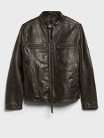 Leather Biker Jacket