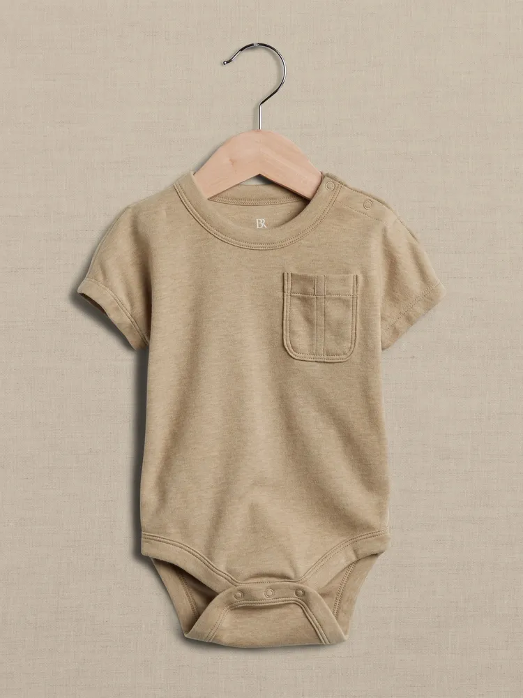 Essential SUPIMA® Short-Sleeve Bodysuit for Baby