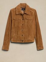 Suede Trucker Jacket