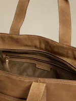 Nubuck Leather Tote