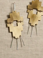 Teyha Statement Earrings by Aureus + Argent