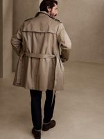 Water-Resistant Trench Coat