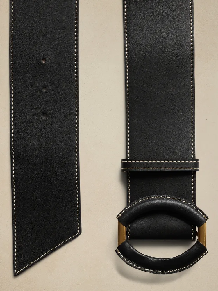 Ravello Leather Waist Belt