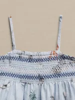 Linen Smocked Dress for Baby + Toddler