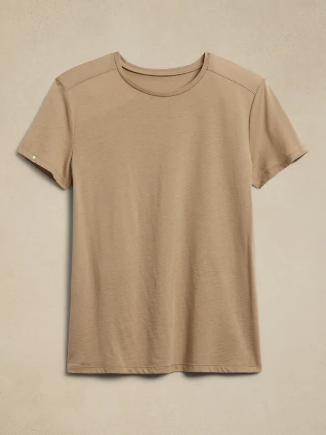 Refined Boat-Neck T-Shirt