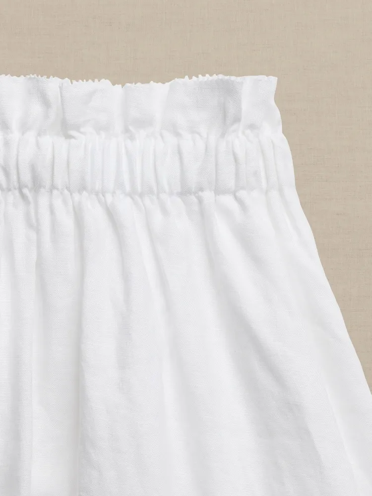 Bria Linen Midi Skirt for Toddler