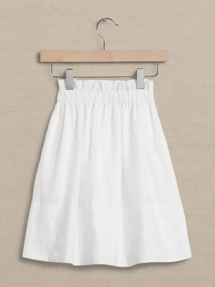 Bria Linen Midi Skirt for Toddler