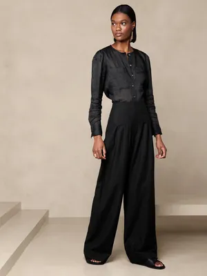 Ramie Utility Shirt