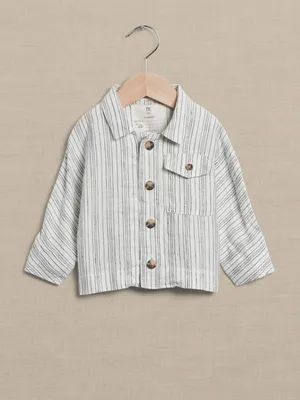 Linen Resort Shirt for Baby + Toddler