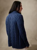 Raoul Cotton Cable Cardigan