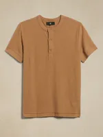 Rugged Slub Henley T-Shirt