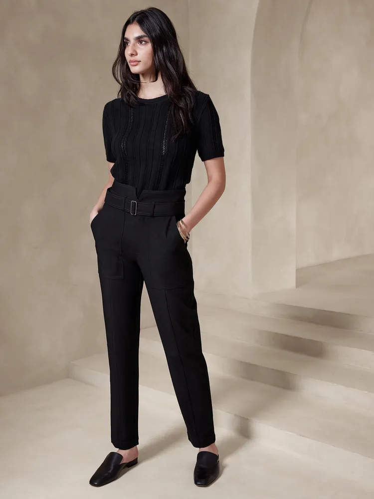 The Relaxed Flare Corduroy Pant