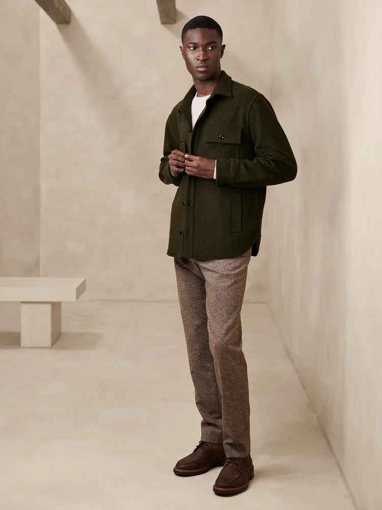 Tristan Bouclé Shirt Jacket
