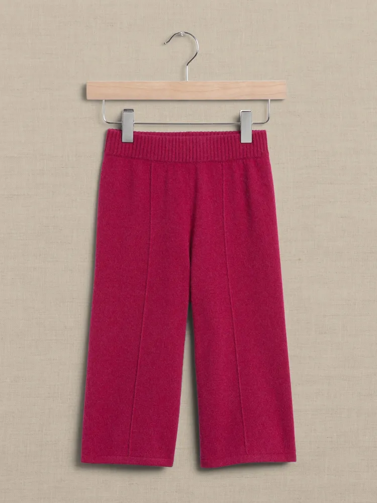 Luna Cashmere Wide-Leg Pant for Baby + Toddler