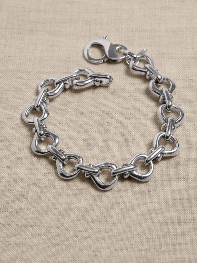 Ravena Teardrop Link Bracelet | Aureus + Argent