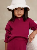 Reversible Shearling Bucket Hat for Baby + Toddler