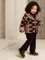 Arabesque Jacquard Cardigan For Baby + Toddler