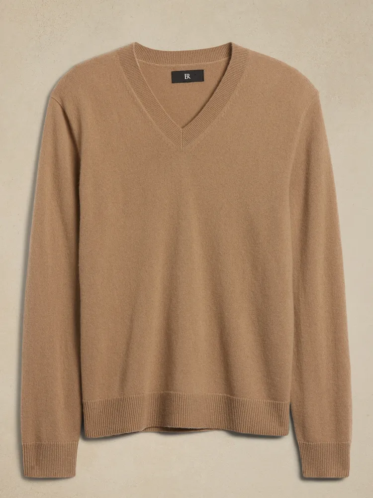 Alta Cashmere V-Neck Sweater