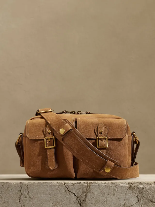 Leather Messenger Bag Brown (MB-02) – Canada Leather Store