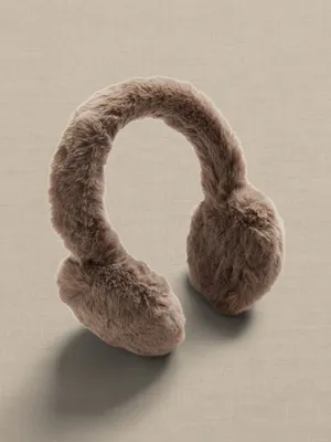 Faux Fur Ear Muffs for Toddler