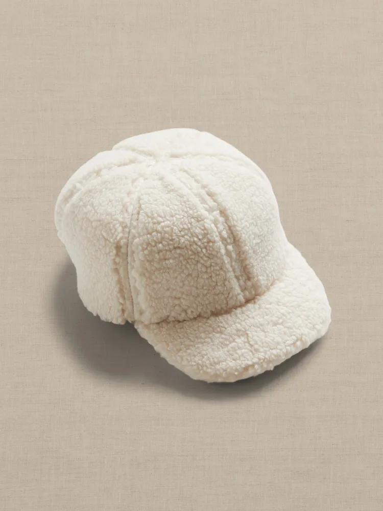 Sherpa Baseball Cap for Baby + Toddler