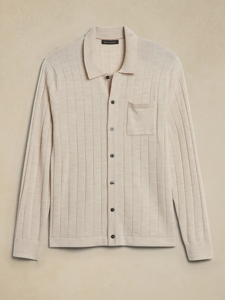 Merino Sweater Polo