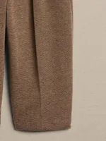 Pantalon plissé à jambe large en tweed pour Bébé et Tout-petit