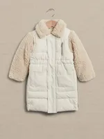 Kora Convertible Puffer Coat for Toddler