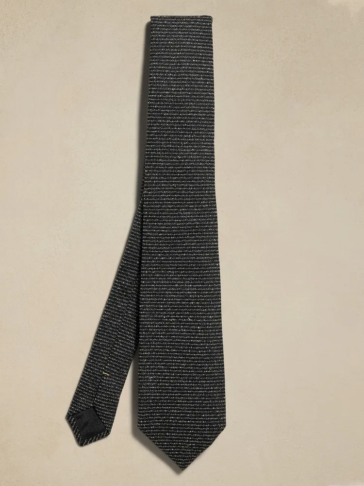 Banana Republic Bole Silk-Wool Tie