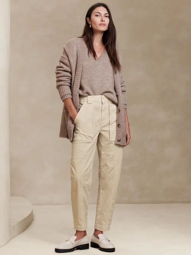 The Relaxed Flare Corduroy Pant