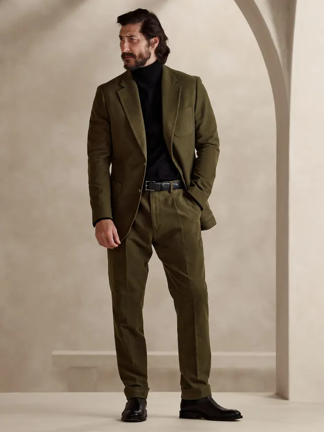 Caleta Italian Tweed Suit Pant