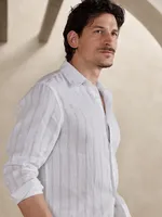 Castello Linen-Cotton Shirt