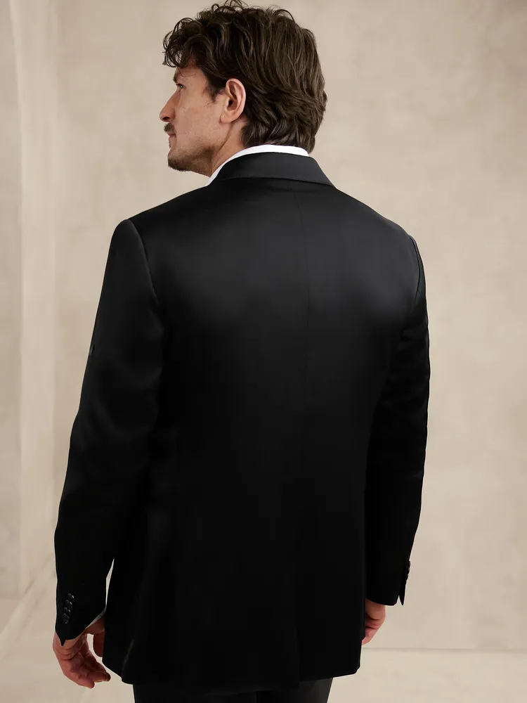 Reyes Satin Suit Jacket