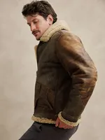 Shearling Flight Jacket