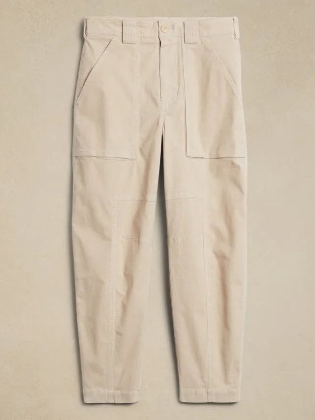 The Corduroy Barrel Pant