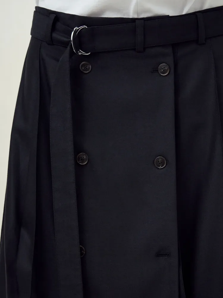 BR x Peter Do Pleated Trench Skirt