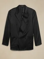 Reyes Satin Suit Jacket