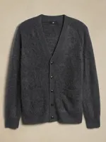 Alta Brushed Cashmere Cardigan