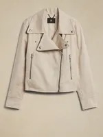 Enola Waxed Cotton Moto Jacket
